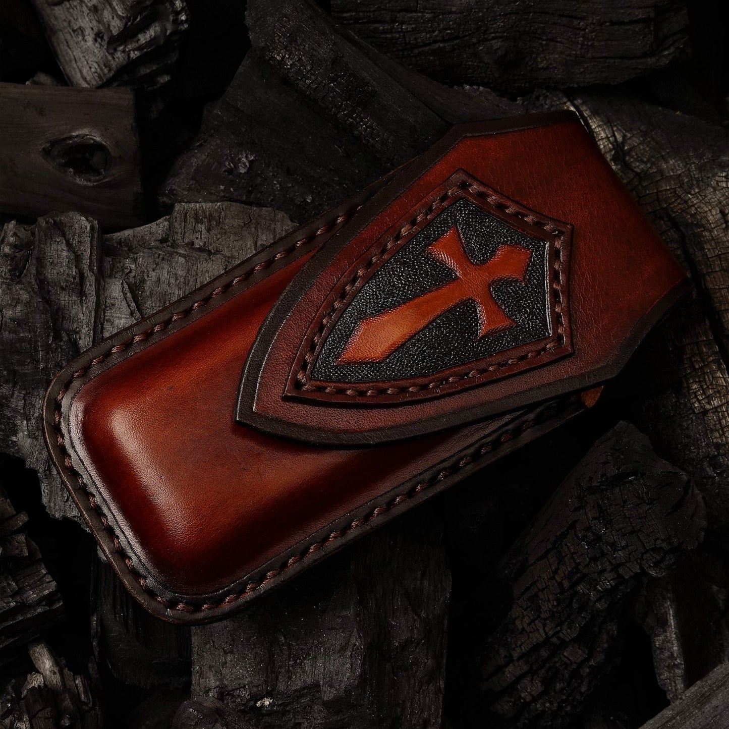 SPIRIT DEED 3.35 Inch Folding Pocket Knife,M390 Powder Steel Blade,American Desert Ironwood Handle